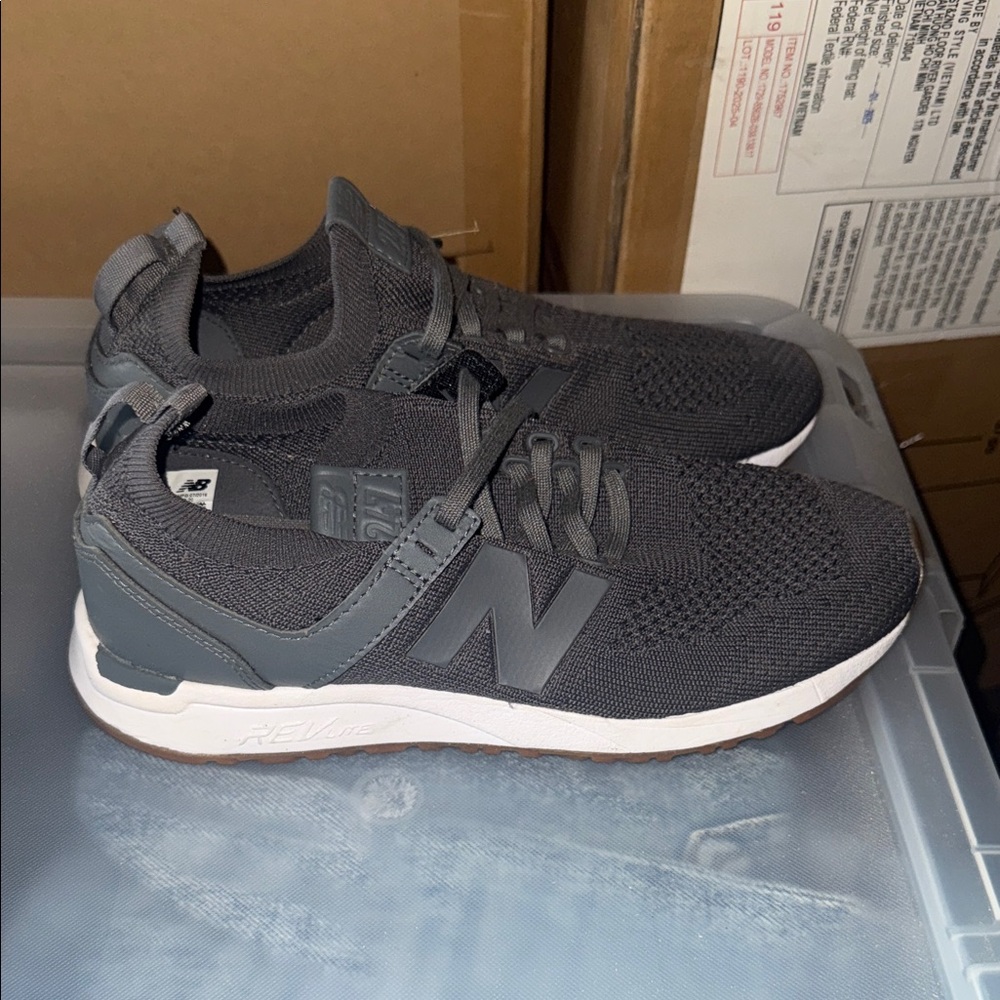New Balance Charcoal Sneakers brand new